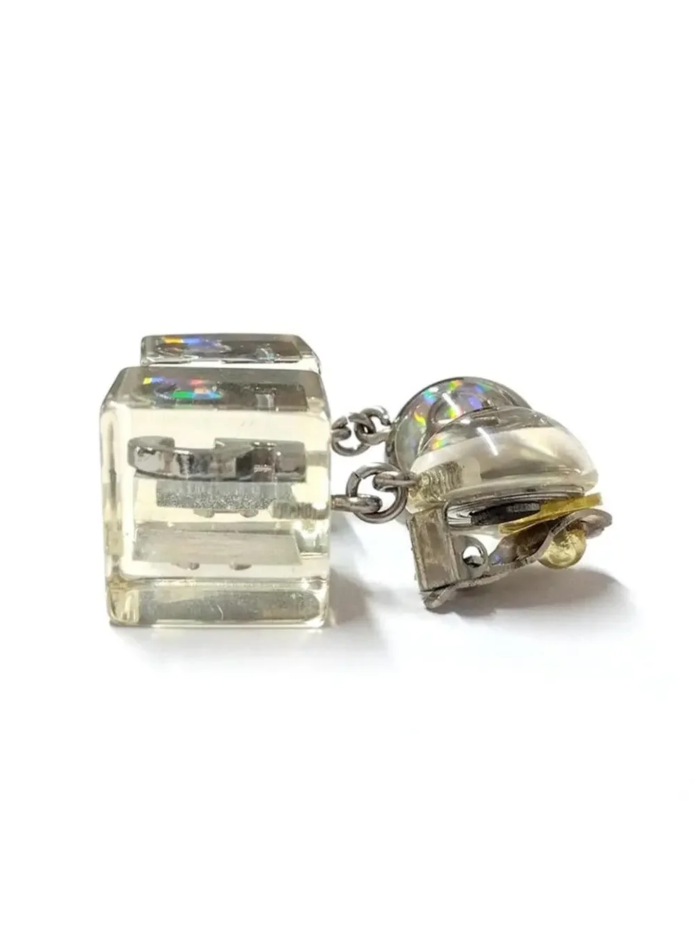 Chanel Cc Logo Clip-On Earrings #357892C75B